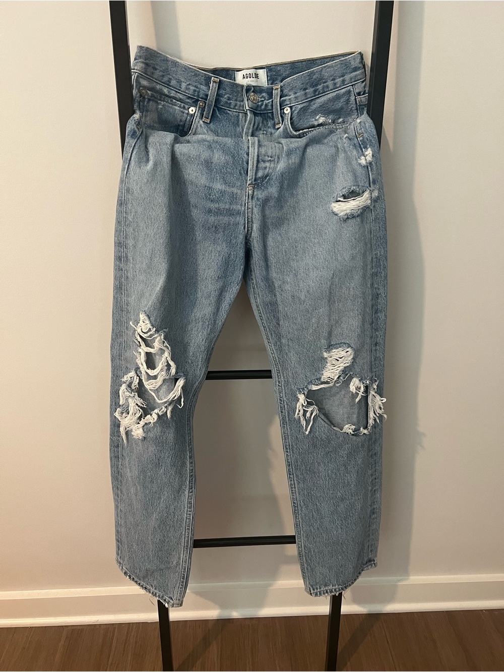 AGOLDE 90’s Mid Rise Loose Fit Jeans Fall Out 25